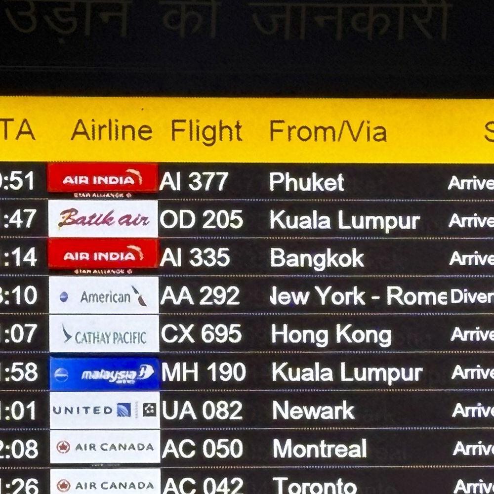 American Airlines flight from New York to New Delhi lands safely in Rome after security concern